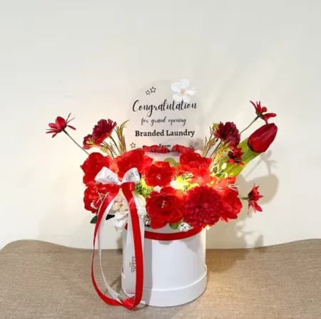 Bloom Box Akrilik Ucapan Grand Opening Tegal